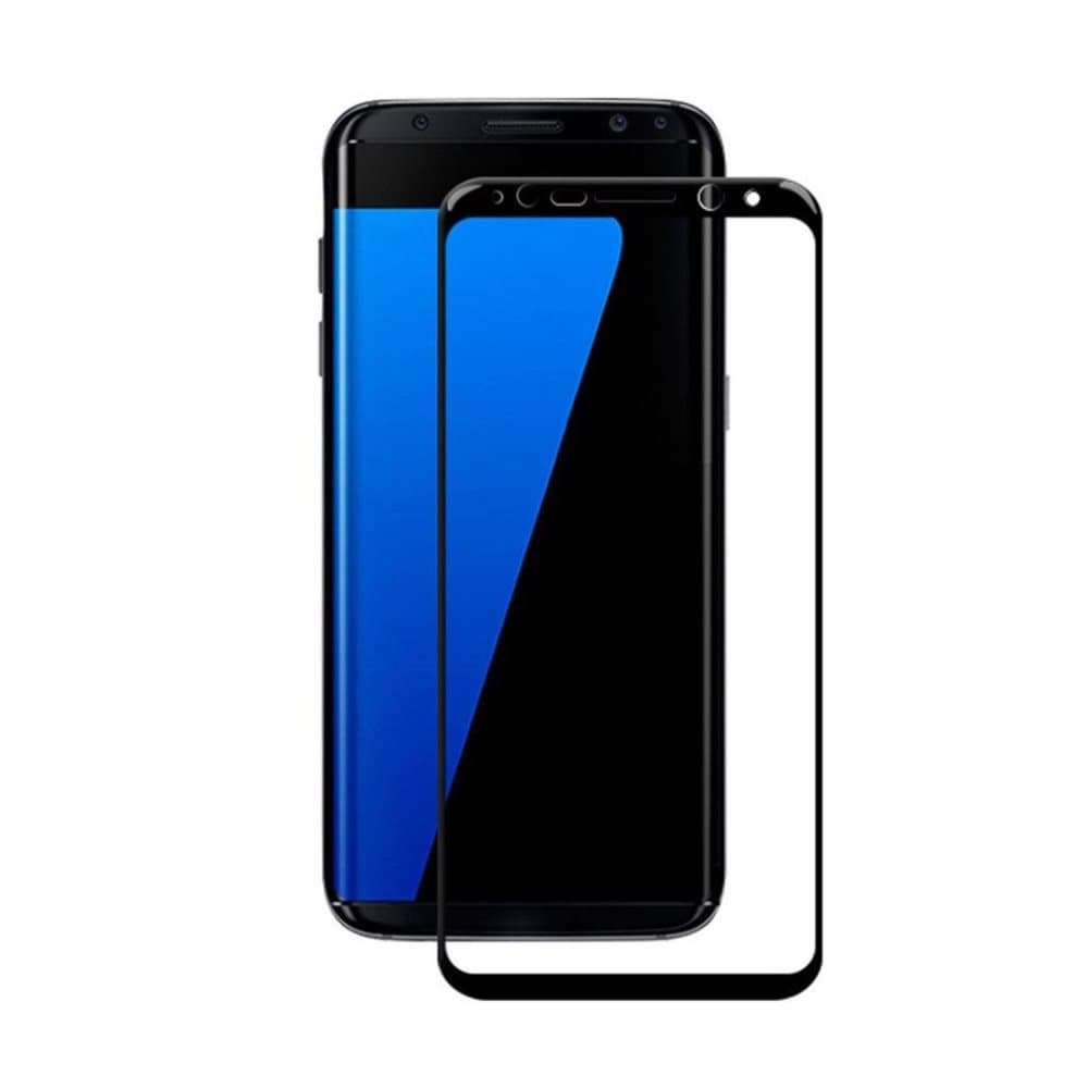 Samsung Galaxy S8 skærmbeskyttelsesglas - Sort