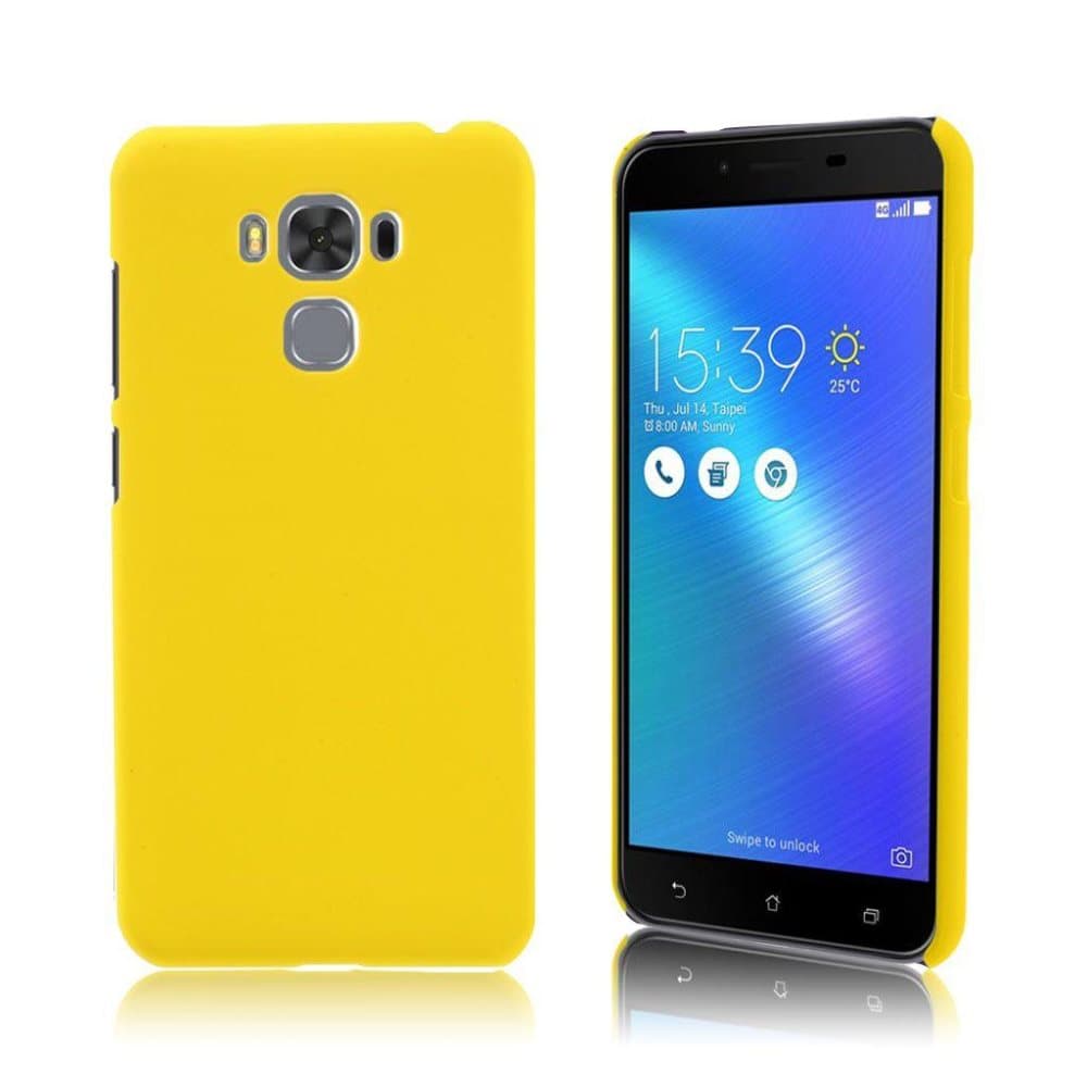 ASUS Zenfone 3 Max (ZC553KL) Kuminen Kova Muovikuori - Kelta
