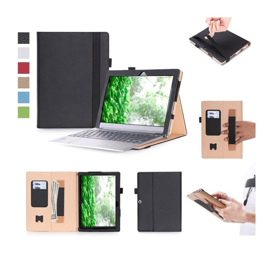 Lenovo Miix 320 Etui med tri-fold stand - Sort