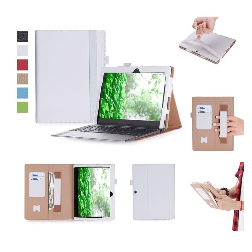 Lenovo Miix 320 Etui med tri-fold stand - Hvid