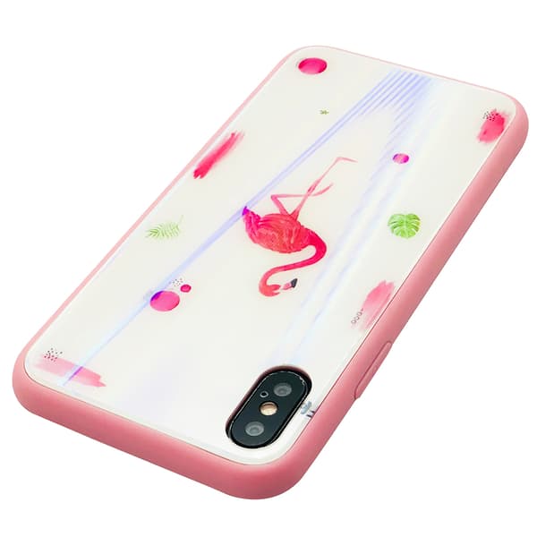 Stilrent Skyddskal från Jensen - iPhone X/XS (Flamingo)