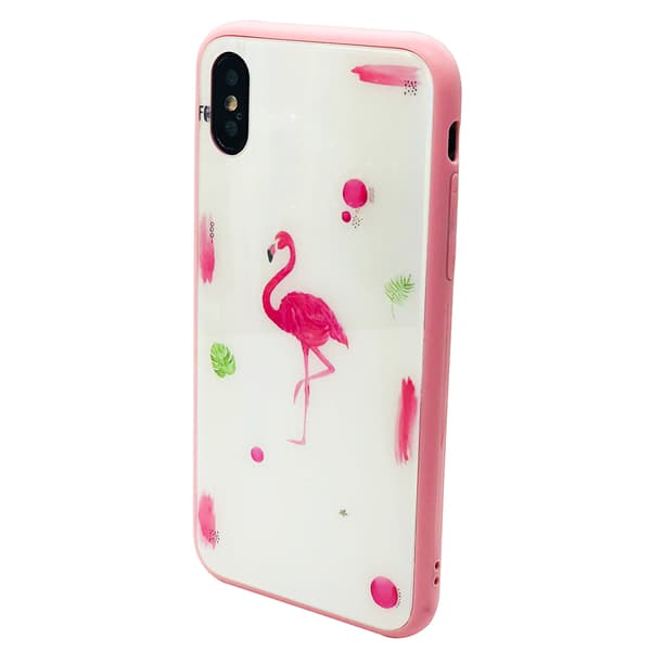 Stilrent Skyddskal från Jensen - iPhone X/XS (Flamingo)