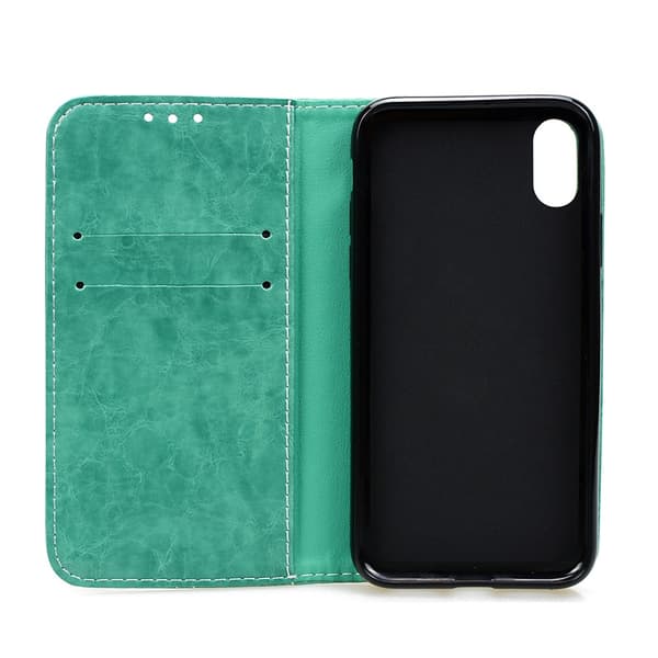 iPhone X/XS-Läder Plånboksfodral