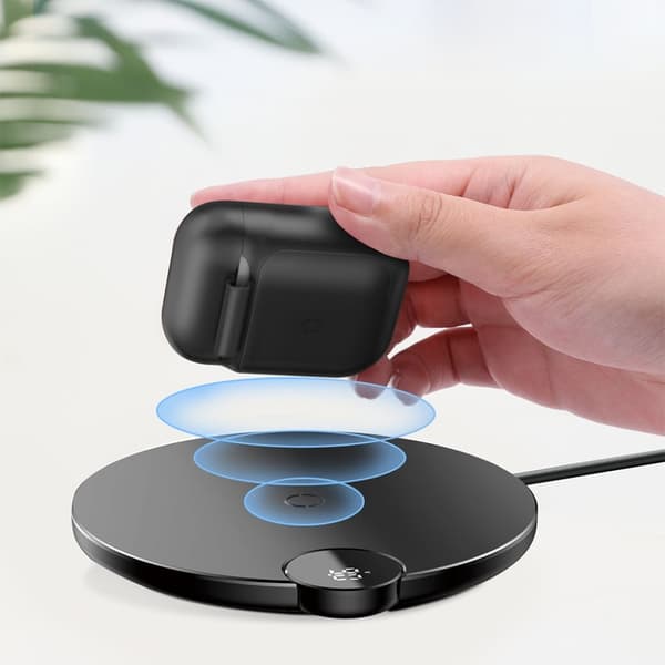 Baseus trådlöst laddningsfodral för AirPods - Röd