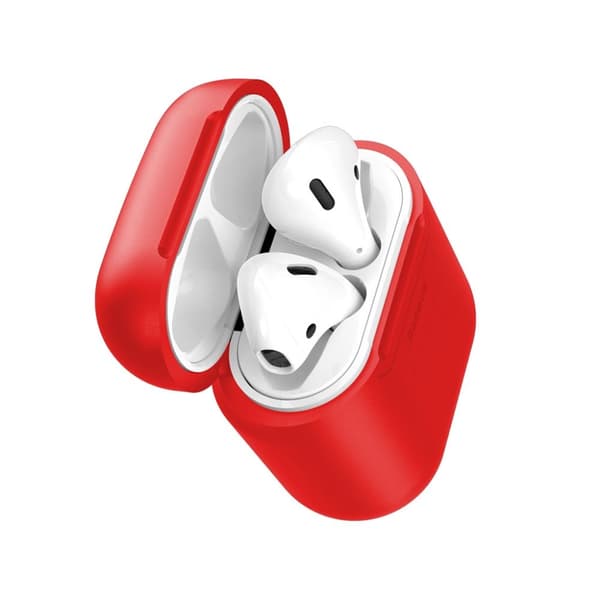 Baseus trådlöst laddningsfodral för AirPods - Röd