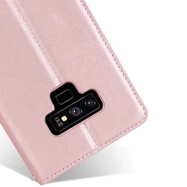 Samsung Galaxy Note 9 - Plånboksfodral i PU-Läder från Hanman