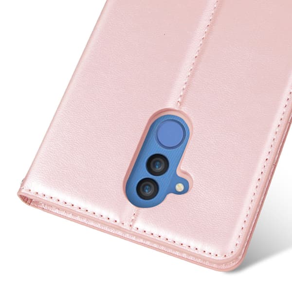 Mate 20 Lite - Plånboksfodral Stilrent i PU-Läder av Hanman