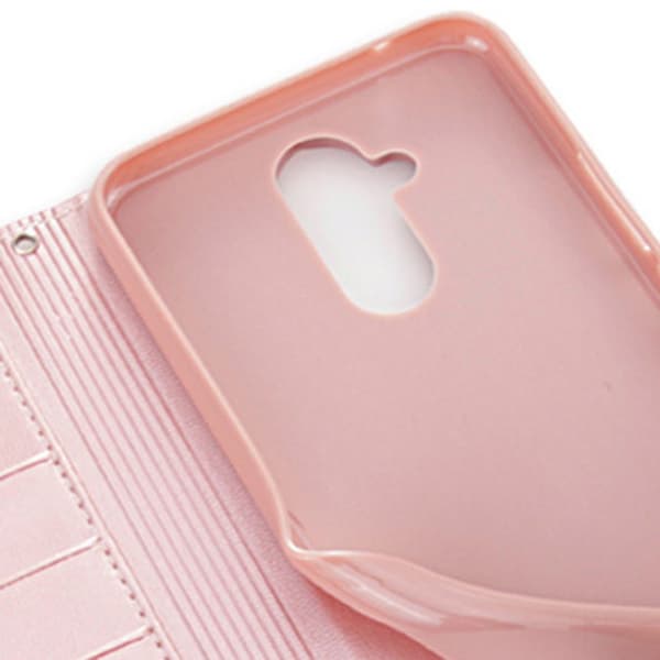 Mate 20 Lite - Plånboksfodral Stilrent i PU-Läder av Hanman