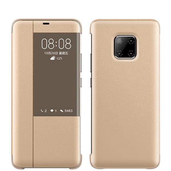 Elegant Fodral med Smart-View till Huawei Mate 20 Pro