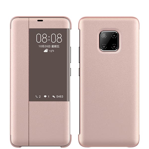 Elegant Fodral med Smart-View till Huawei Mate 20 Pro