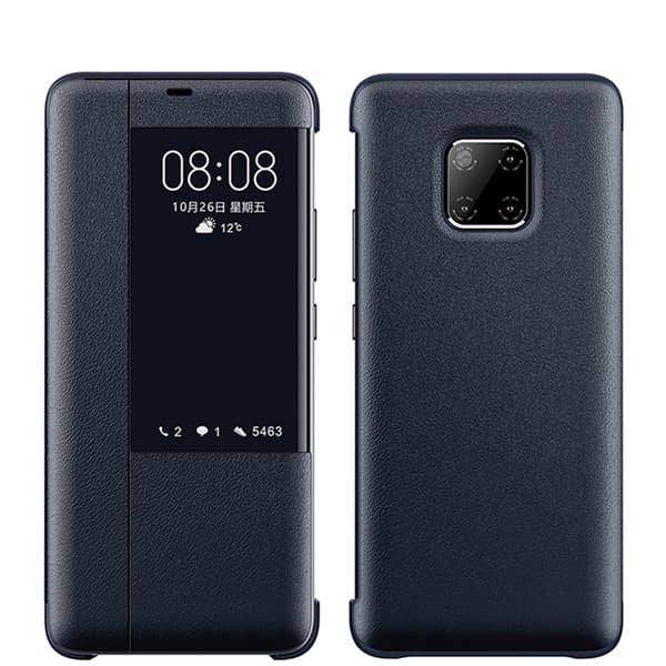 Elegant Fodral med Smart-View till Huawei Mate 20 Pro