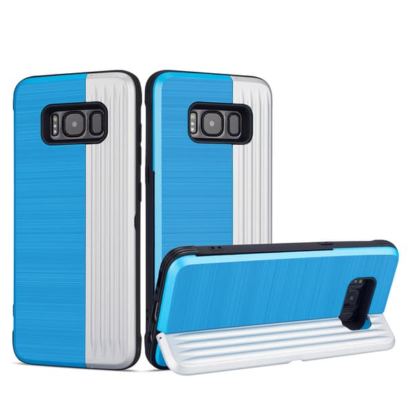 Samsung Galaxy S8+ Elegant Skal med Korthållare (LEMAN)