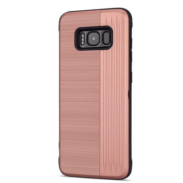 Samsung Galaxy S8+ Elegant Skal med Korthållare (LEMAN)