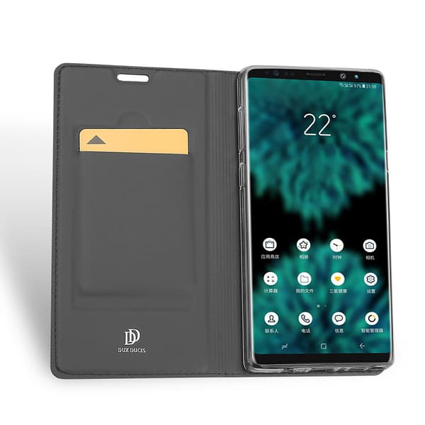 DUX DUCIS Stilrent Fodral med Kortfack - Samsung Galaxy Note 9