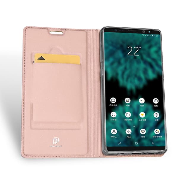 DUX DUCIS Stilrent Fodral med Kortfack - Samsung Galaxy Note 9