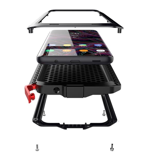 HEAVY DUTY-fodral (Stryktålig) Aluminum för iPhone XS Max