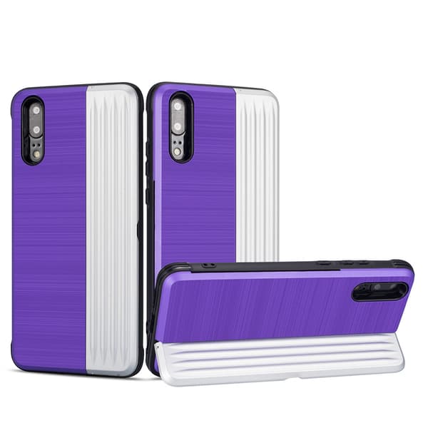 Klassiskt Skal med korthållare från LEMAN - Huawei P20
