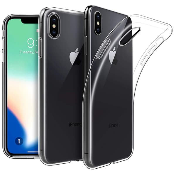 iPhone XS Max - Smart Skyddsskal i Silikon från FLOVEME