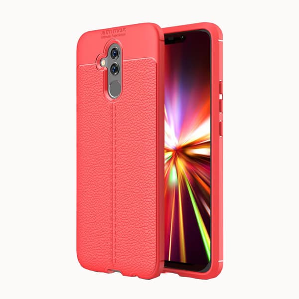 Praktiskt Silikonskal från Auto Focus - Huawei Mate 20 Lite