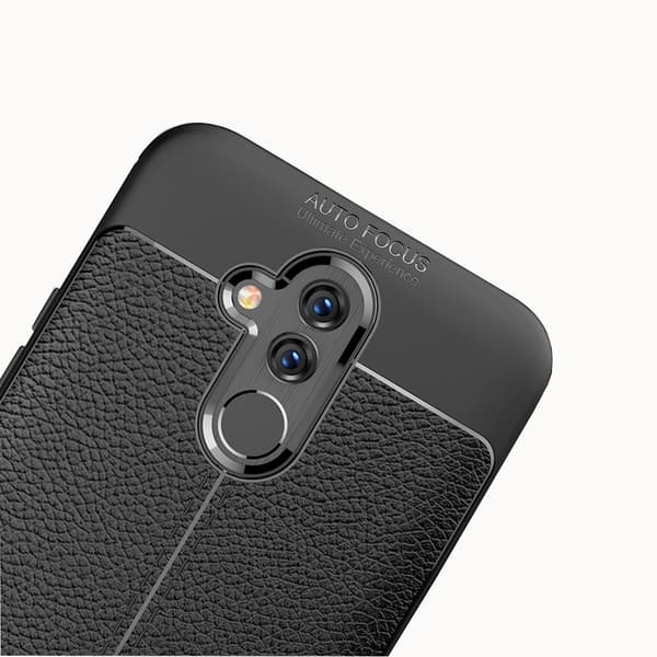 Praktiskt Silikonskal från Auto Focus - Huawei Mate 20 Lite