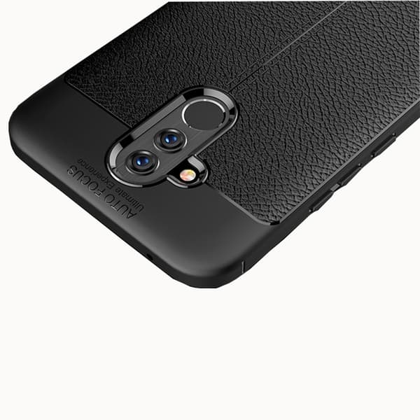 Praktiskt Silikonskal från Auto Focus - Huawei Mate 20 Lite
