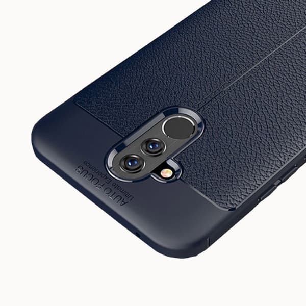Praktiskt Silikonskal från Auto Focus - Huawei Mate 20 Lite