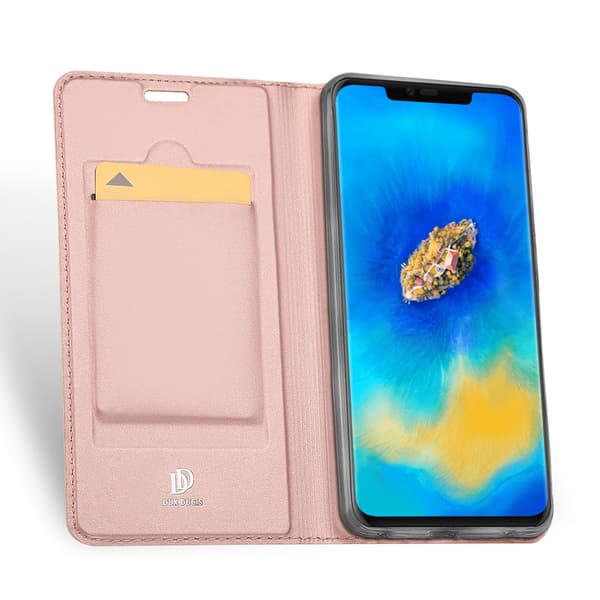 Elegant Fodral med Kortfack - Huawei Mate 20 Pro
