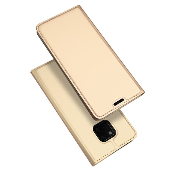 Fodral med Kortfack DUX DUCIS - Huawei Mate 20 Pro Guld