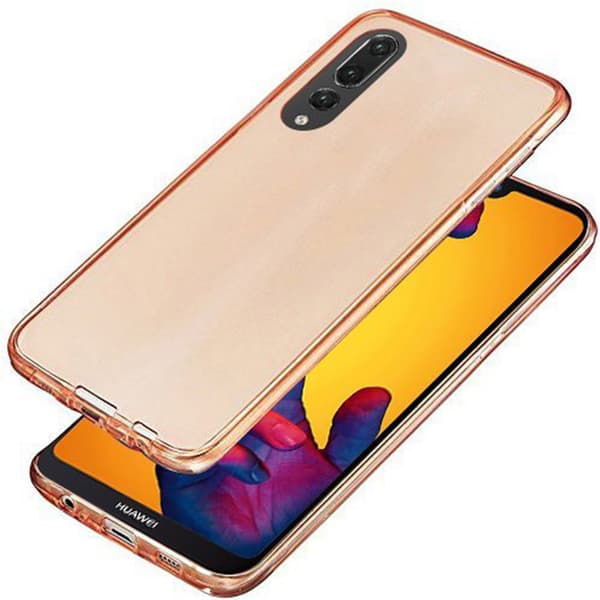 Huawei P20 Pro - Exklusivt Dubbelsidigt Silikonskal