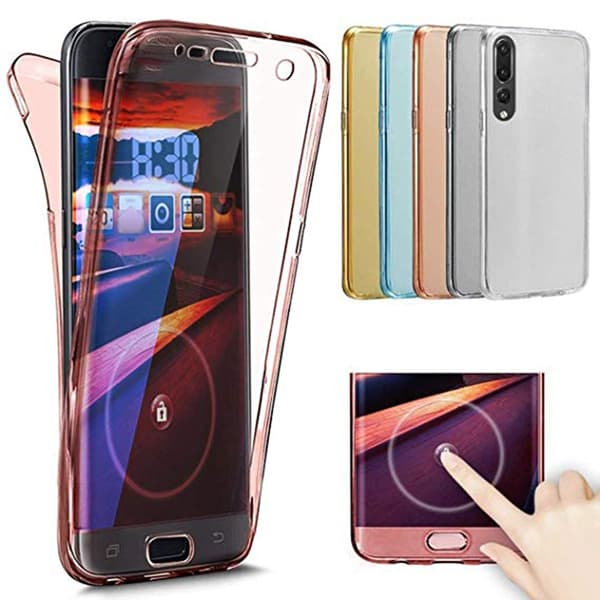 Huawei P20 Pro - Exklusivt Dubbelsidigt Silikonskal