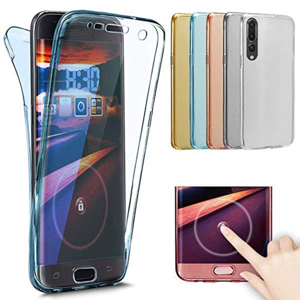 Huawei P20 Pro - Exklusivt Dubbelsidigt Silikonskal