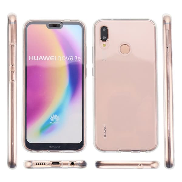 Dubbelsidigt Silikonskal - Huawei P20 Lite