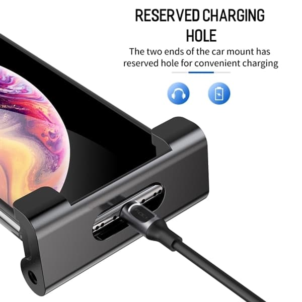 ROCK Universal Holder til bilens nakkestøtte - Mobil & Surfeplate