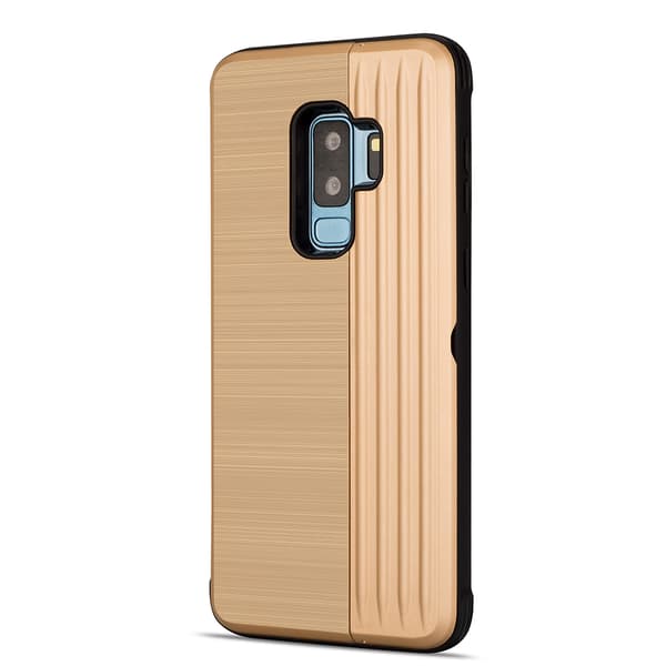 Elegant Skal med Korthållare till Samsung Galaxy S9 Plus