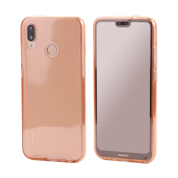 Smart Silikonfodral med Touchsensor (Fram & Bak) Huawei P20 Lite