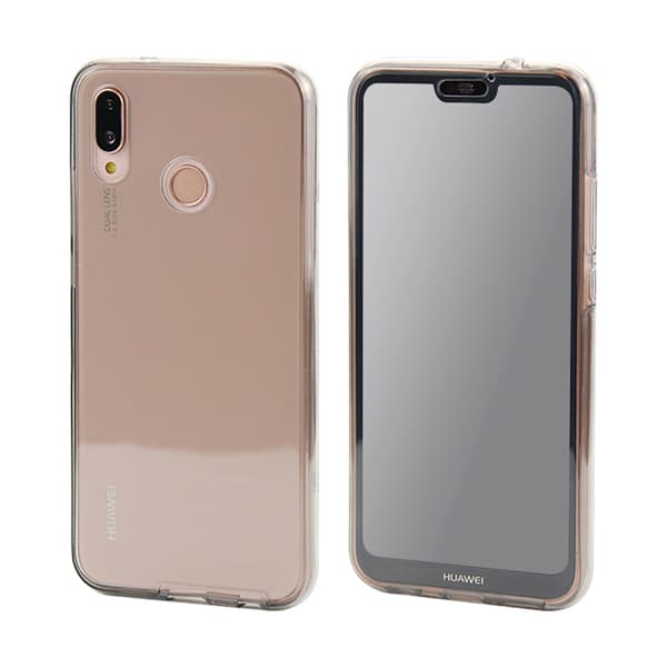 Huawei P20 Lite - Silikonskal Dubbelsidigt Touchfunktion