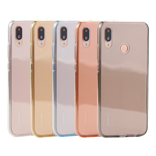 Huawei P20 Lite - Silikonskal Dubbelsidigt Touchfunktion