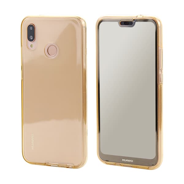 Huawei P20 Lite - Silikonskal Dubbelsidigt Touchfunktion