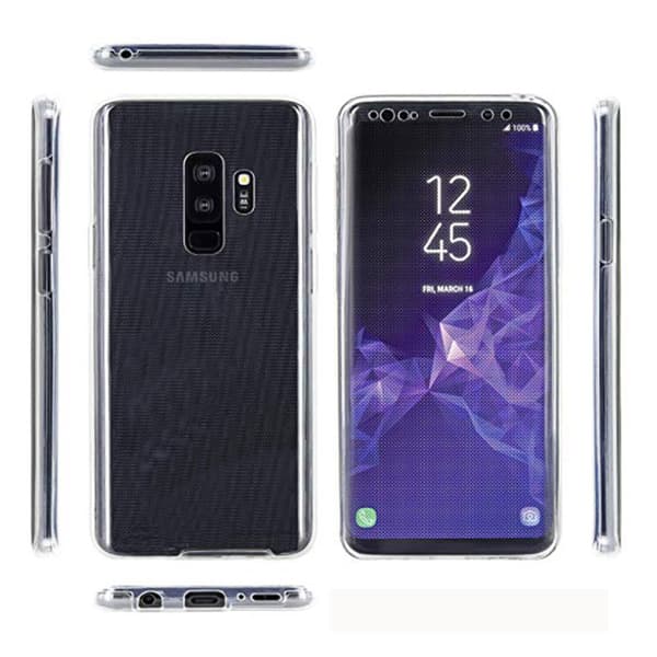 Silikonfodral med Touchsensor (Fram och Bak) Samsung Galaxy S9+