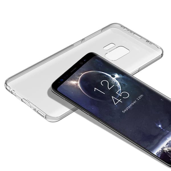 Silikonfodral med Touchsensor (Fram och Bak) Samsung Galaxy S9+