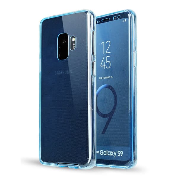 Silikonfodral med Touchsensor (Fram och Bak) Samsung Galaxy S9+