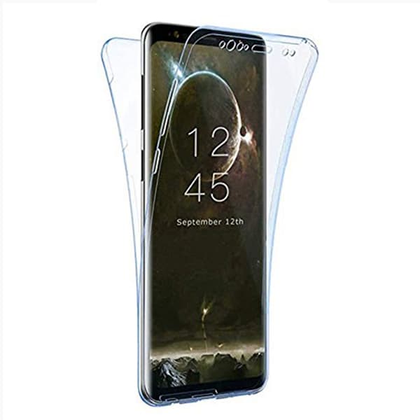 Silikonfodral med Touchsensor (Fram & Bak) S Galaxy A6 2018 Plus