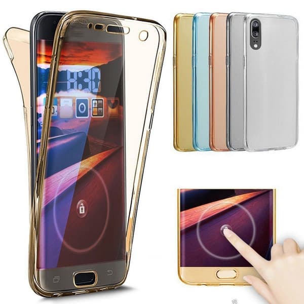 Huawei P20 - Skyddande Silikonskal Svart Svart
