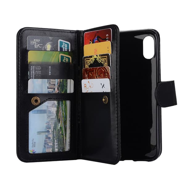 Stilrent Plånboksfodral (9-Kort) för iPhone XS MAX (LEMAN)