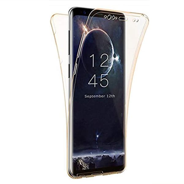 Samsung A6 Plus - Dubbelsidigt Silikonskal TOUCHFUNKTION