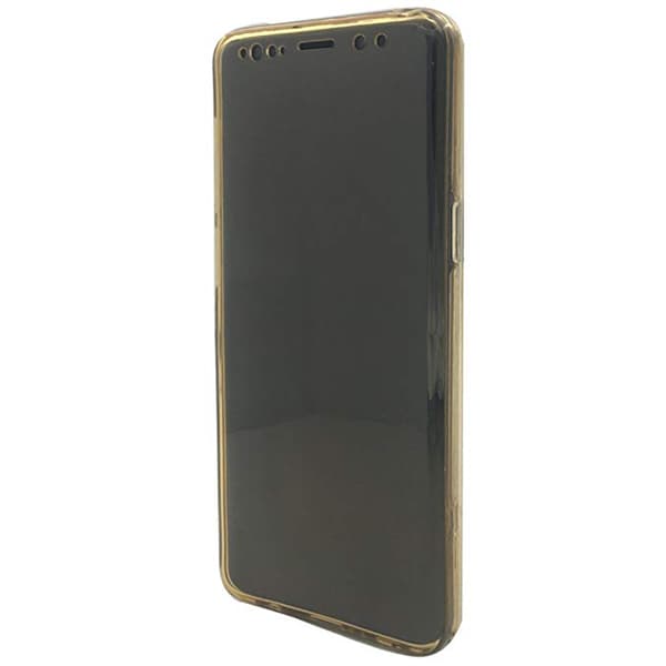 Samsung A6 Plus - Dubbelsidigt Silikonskal TOUCHFUNKTION