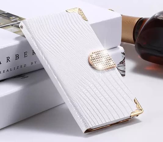 Plånboksfodral Croco Bling Sony Z3 Compact