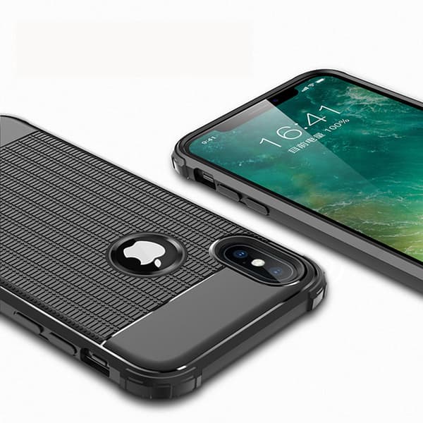 iPhone X/XS - Skyddande Skal (LEMAN)