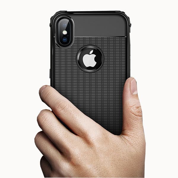 iPhone X/XS - Skyddande Skal (LEMAN)