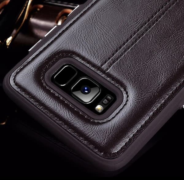 Samsung Galaxy S8 - Stilrent NKOBEE Läderskal
